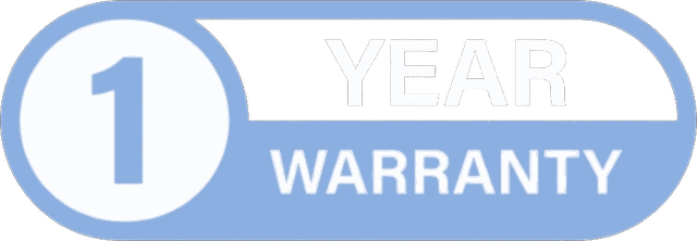 1 year warranty on installations