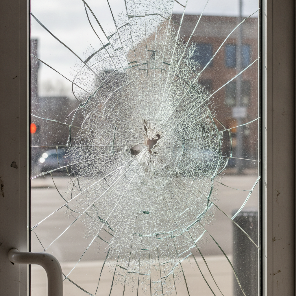How fast can a commercial glass contractor reach a storefront in Brooklyn during an emergency?